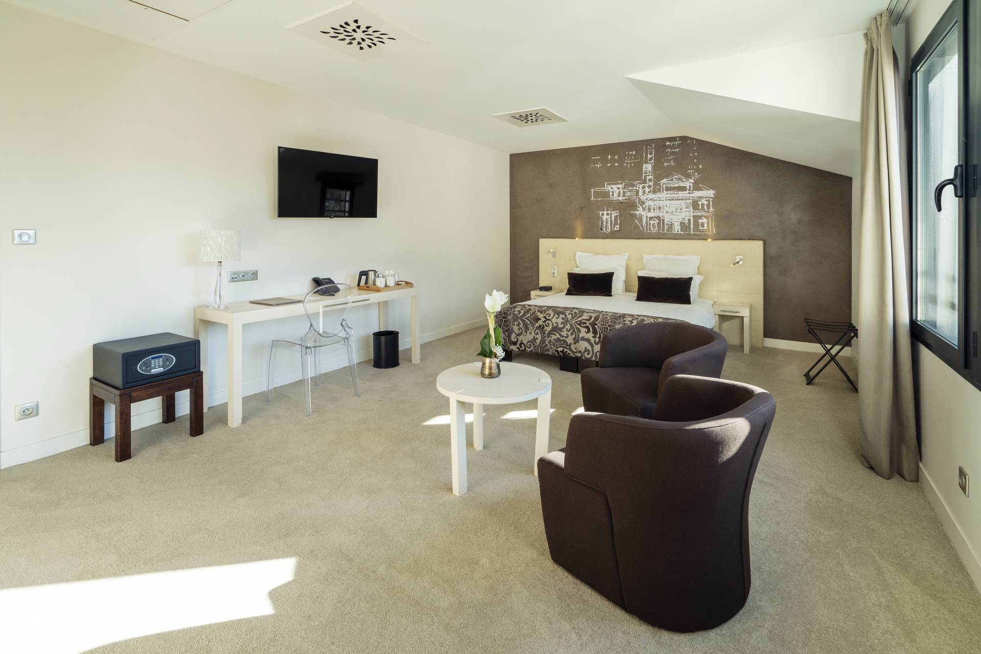 Chambre Deluxe | Villa Saint-Antoine, Hôtel Spa près de Nantes